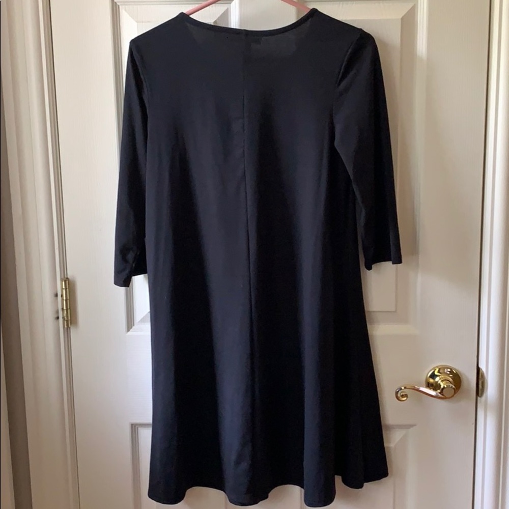Petite Black Dress - Picture 3 of 3